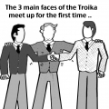the troika meet 1st time
